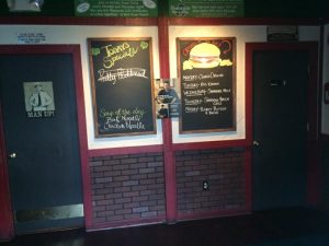 bar restaurant print media ad