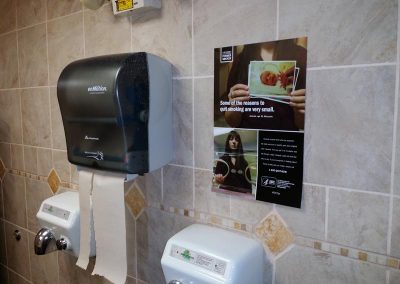 bar restaurant print media ad