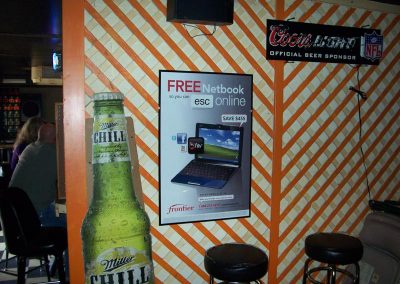 bar restaurant print media