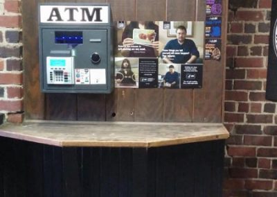 bar restaurant print media ad