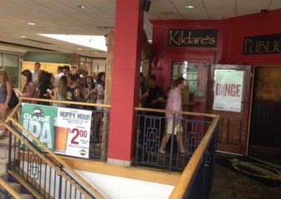 bar restaurant print media ad