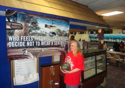 bowlin print media banner ad