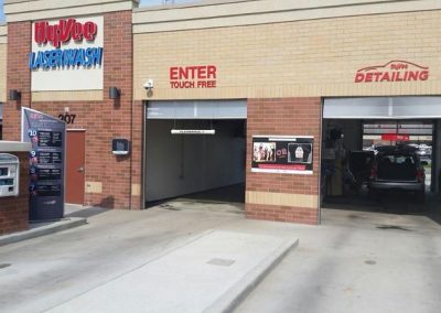 Hyvee Laser car wash print media