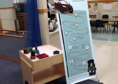 daycare print media advertisement