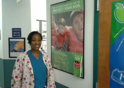 doctors office media banner ad