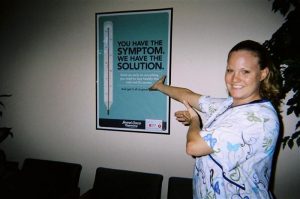 doctors office print ad