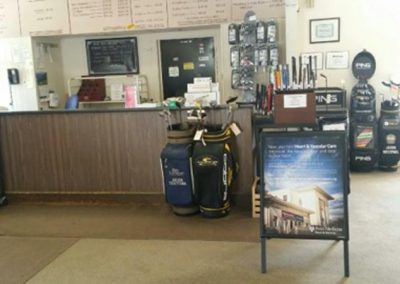 golf courses print ad