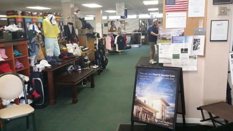 golf courses print media