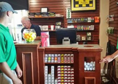 golf courses print advertisement