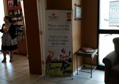 hair salon print media advertisement