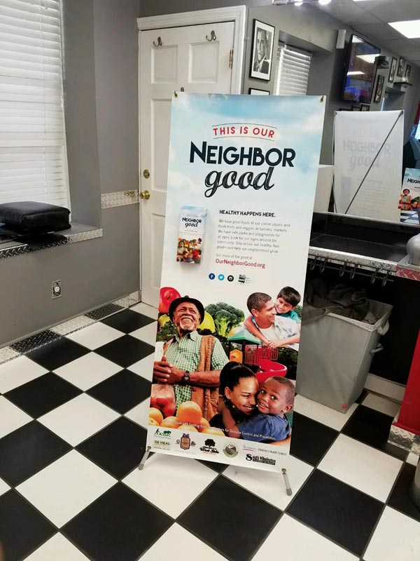 hair salon print media advertising