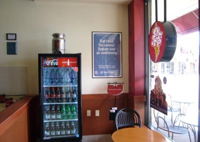 ice cream parlor media print