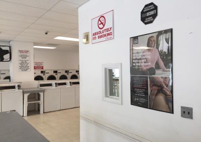 laundry mats print media ad