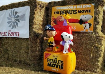 the peanuts pumpkin movie banner