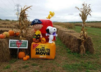 the peanuts movie banner ad