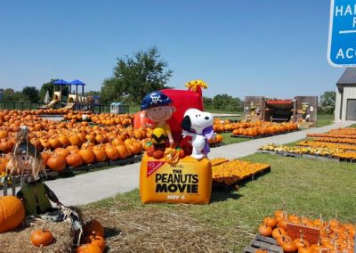 the peanuts pumpkin movie ad