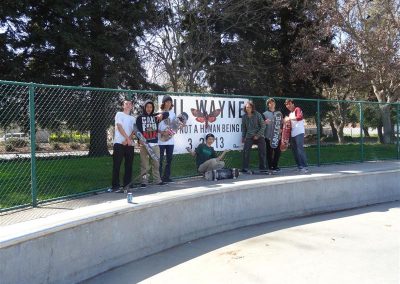 skate park advertisment