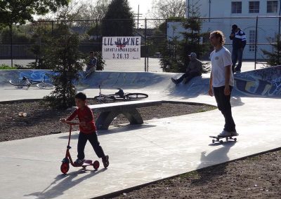 skate park print ad banner