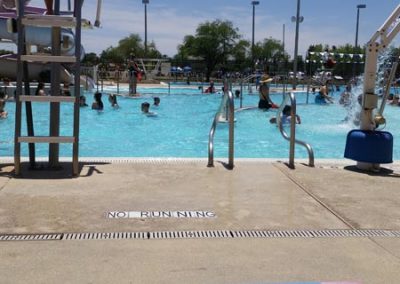 swimming pools print media advertisement