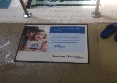 swimming pools print media ad