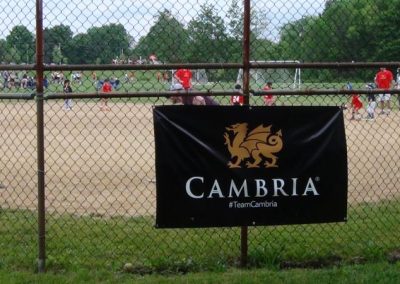 cambria youth team sports banner