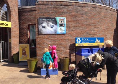 zoo aquariums media banner ad