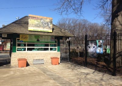 zoo aquariums print advertisement