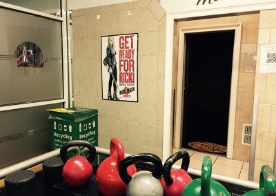 recreation center print media advertisement