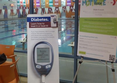 recreation center media advertisement