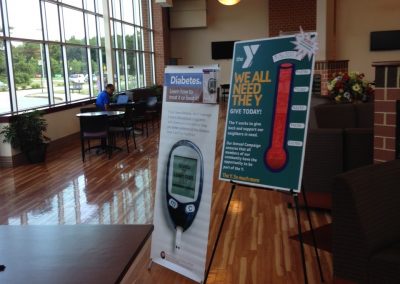 recreation center media advertising