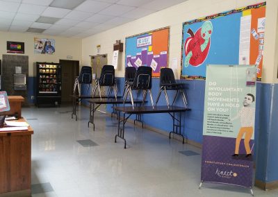 recreation center advertising banner ad