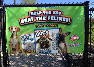 Dog park banner