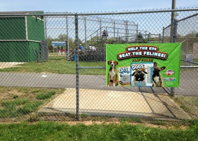 Dog park banner